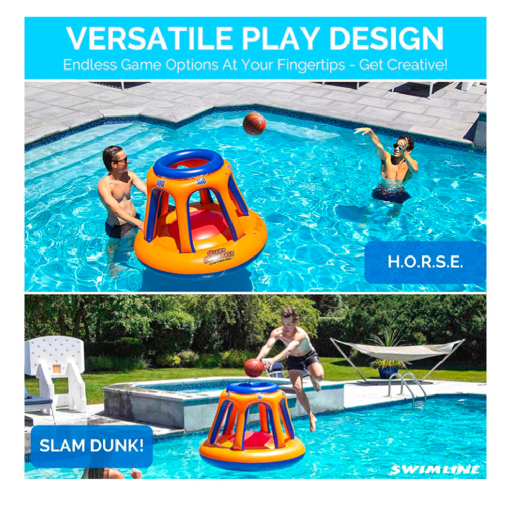 Inflatable Pool Basketball Hoop - Picture 4 of 7